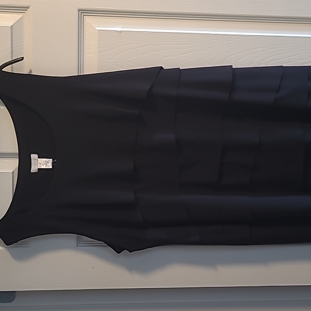 Chico's black layer dress
